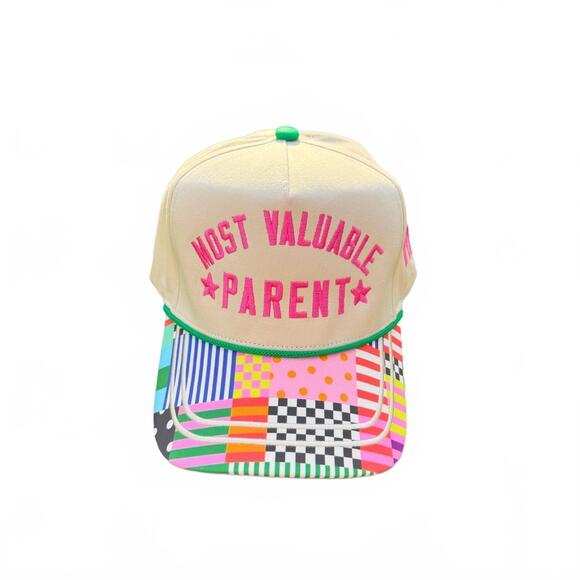 POPPY & PINE Accessories - NEW POPPY & PINE women's most valuable parent hat in beige